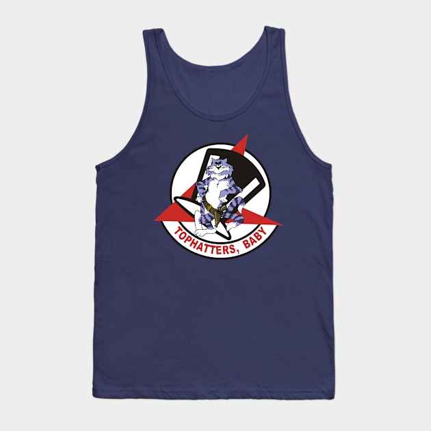 Tomcat VF-14 Tophatters Tank Top by MBK